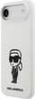 Etui na smartfon Karl Lagerfeld Silicone Karl Sketch & Logo MagSafe do Apple iPhone Air White (KLHMP17MSKIGROH) - obraz 2