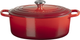 Garnek do gotowania gęsi LeCreuset owalny żeliwny wiśniowy 31 cm (0024147263166) - obraz 2