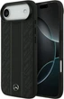 Чохол для смартфона Mercedes-Benz Leather Laurel Leaves Stripes MagSafe для Apple iPhone Air Black (MEHMP17M25RLDLKH) - зображення 1