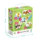 Пазл 4в1 Dodo Baby puzzle День на фермі – дитячий пазл 18м+ для малюків - зображення 5