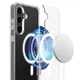 Чехол противоударный Clear Case Ultra Hybrid with MagSafe для Samsung Galaxy S25 FE (S731) Прозорий - изображение 15