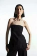 Топ бандо COS bandeau corset top 1163991001 Eur 44 Чорний - зображення 1