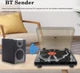 Виниловый проигрыватель Auspicium LP45B | ременной привод, 33/45 RPM, встроенный преамп, USB, RCA, алюминиевый диск - изображение 6