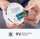 X-Sense CO03B – автономный датчик угарного газа (CO) с цифровым дисплеем, 10 лет работы - изображение 7
