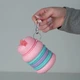 Бутылка для воды силиконовая Kite, 600 мл, розовая (K26-1271-2) - изображение 6