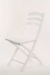 Стілець складаний Silla White - зображення 1