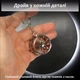 Брелок для ключів Автомобільний диск металевий Сріблястий 99_15_0_2С - зображення 2