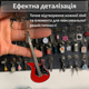 Брелок для ключів Гітара металевий Червоний 99_10_0_1С - зображення 4