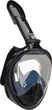 Maska do nurkowania pełnotwarzowa Outtec Aqua Explorer Pro O-05318 z fajką składaną Czarna (5905399053529) - obraz 2