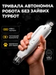 Гриндер для собак когтерез 2в1 аккумуляторный бесшумный когтеточка для кота триммер точилка для шлифования подпиливания и стрижки когтей кошек домашних животных профессиональный с подсветкой автоматический портативный type-c KLODY NC-12 - изображение 9