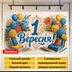Фотозона «1 Сентября!» – баннер с книгами, цветами и школьными принадлежностями 300x200см, №41459 - изображение 4