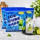 Пакеты для льда Ice Cube Bags на 1008 кубиков 36 пакетиков х 28 ячеек, пакеты для замораживания льда - изображение 4