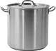 Каструля Yato з кришкою з нержавіючої сталі 36 x 36 см 36.6 л (5906083860065) - зображення 2