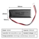 Акумулятор LiPo захищений 102050-3.7-1000, 50x20x10mm, 3.7V, 1000mAh/3.7Wh, 26AWG 10см, конектор JST-PHR-2p (2.0мм) - зображення 2