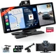 Автомобільний дисплей TECXERLLON T95 10.26" CarPlay/Android Auto з камерою - зображення 1
