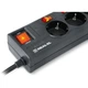 Сетевой фильтр питания REAL-EL RS-6 EXTRA 3m, black (EL122300002) - изображение 4
