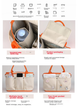 Сумка для грудного молока 9I9 Mami Bag, яку можна носити на плечі або в руці, дитяча сумка для вагітних на відкритому повітрі, велика місткість A342 Yuanqi Orange - зображення 9