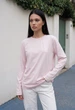 Лонгслив Женский Стаф Розовый Однотонный С Воротником-гольф Staff Key Pink S (399686) - изображение 4
