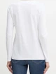Лонгслив длинный женский Armani Exchange 128505498 L Белый (1160621318) - изображение 2
