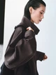 Ветровка женская Uniqlo 49490850 XL Коричневая (1160637298) - изображение 4