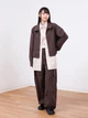 Ветровка женская Uniqlo 49490850 XL Коричневая (1160637298) - изображение 5