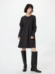 Платье короткое осеннее женское Uniqlo 956061702 M Черное (1160645146) - изображение 2