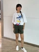 Футболка хлопковая оверсайз длинная женская Uniqlo 792493802 XS Белая (1160647781) - изображение 6