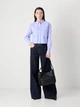 Рубашка хлопковая женская Tommy Hilfiger 34182433 L Сиреневая (1160695717) - изображение 4