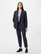 Пиджак классический удлиненный женский Uniqlo 658778753 L Синий (1160764752) - изображение 2