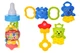 Набор погремушек в прозрачной колбе в форме бутылочки Baby Toys 997-63A р.26,5x10x10 см YG Toys - изображение 1