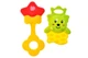 Набор погремушек в прозрачной колбе в форме бутылочки Baby Toys 997-63A р.26,5x10x10 см YG Toys - изображение 3