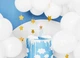 Свічка для торта Party Deco 7 з короною 9,5 см блакитна 8917 - зображення 2