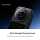 Защита линзы Insta360 X4 Air Standard Lens Guards 2 шт - изображение 4