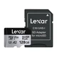 Карта пам'яті Lexar Silver Plus 128GB + адаптер (LMSSIPL128G-BNANG) - зображення 1