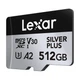 Карта пам'яті Lexar High-Performance Silver Plus microSDXC 512GB + адаптер (LMSSIPL512G-BNANG) - зображення 4