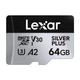 Карта памяти Lexar Silver Plus 64GB + адаптер (LMSSIPL064G-BNANG) - изображение 2
