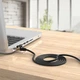 Кабель сетевой Orico PUG-C7 CAT7 10Gbps RJ45 LAN 20 м Black (6942227181305) - изображение 7