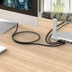 Кабель сетевой Orico PUG-C7 CAT7 10Gbps RJ45 LAN 20 м Black (6942227181305) - изображение 8