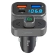 FM трансмітер Proove FM Launcher Luxor SE 36 Вт Type-C+USB (PD+QC3.0) gray (FMLX20120003) - зображення 3