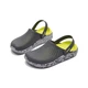 Крокси чоловічі сірі сабо Crocs Literide Grey Light Green 40 (EU 41-42) підошва клякси - изображение 1