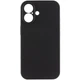 Накладка Epik Silk Full Camera Protective (AA) NO LOGO на Apple iPhone 17 (6.3") Чорний / Black - зображення 2