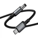 Кабель живлення Type-C - DC HOCO X129 12V 5.5×2.1/2.5мм 1м - зображення 5