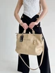 Сумка женская из натуральной кожи большая вмещает папку ARTiS Bags 974 140 Бежевая (6501014409) - изображение 4