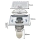 Душовий трап KOER FD11-100x100-180 (прямий відвід) (KR3415) - изображение 3