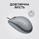Мишка Logitech M110 Silent USB Mid Gray - зображення 6