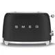Тостер Smeg TSF01PGEU Retro 50's Style на 2 скибки, матовий чорний - изображение 1