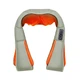Роликовый массажер Lesko Beige + Orange для шеи и плеч Massager of Neck Kneading - изображение 1
