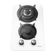 Варильна поверхня IsEasy MGBG-312A 2 конфорки White (6977132450420) - зображення 1