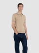 Поло чоловіче Arber Polo knit Zipper MSS N-A S зріст 4 бежевий (M09.61.16.622) - изображение 3