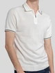 Поло чоловіче Arber Polo knit Zipper MSS N-A XL зріст 5 білий (M09.25.00.622) - изображение 5